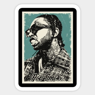 Vintage Pop Smoke Sticker